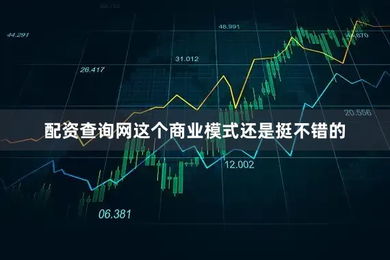 配资查询网这个商业模式还是挺不错的